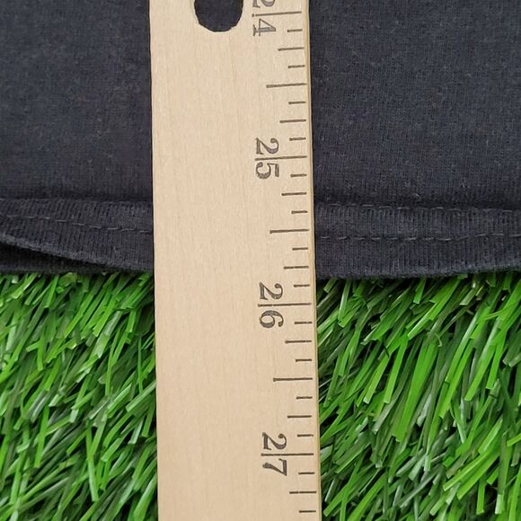 Vintage Y2K Rocker Shirt Medium 20x26 Black We-Will-Rock-You - Picture 5 of 15